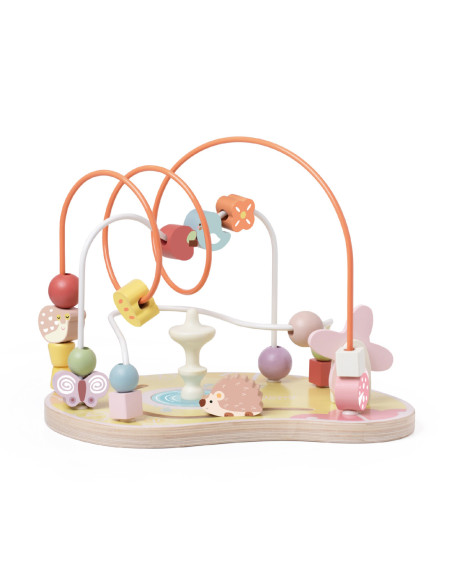 CLASSIC WORLD Edukacyjny Labirynt Przeplatanka Grace Garden Beads 18m+ FSC