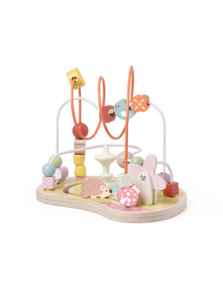 CLASSIC WORLD Edukacyjny Labirynt Przeplatanka Grace Garden Beads 18m+ FSC