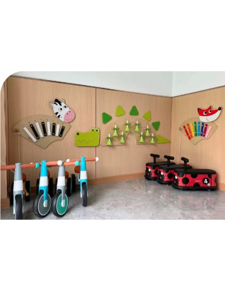 CLASSIC WORLD EDU Muzyczna Tablica Ścienna LISEK