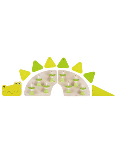 CLASSIC WORLD EDU Muzyczna Tablica XL Ścienna KROKODYLEK