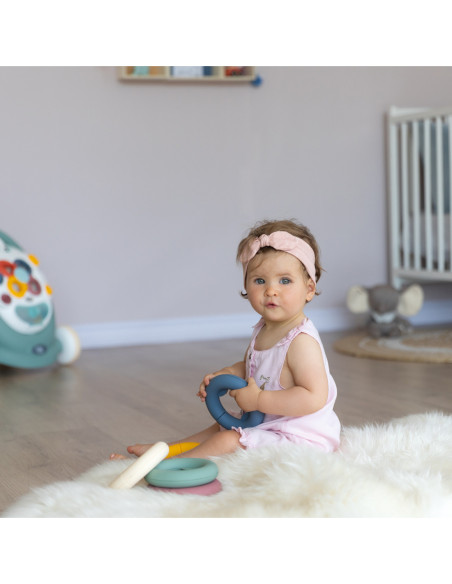 Smoby Little Krążki Edukacyjne Układanka Kółka dla Dzieci 12 elementów