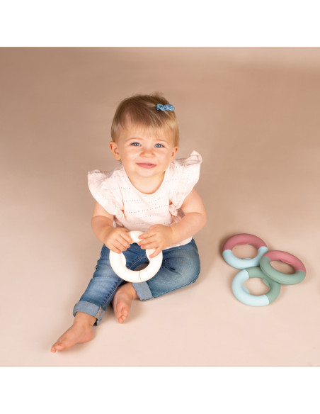 Smoby Little Krążki Edukacyjne Układanka Kółka dla Dzieci 12 elementów