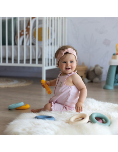 Smoby Little Krążki Edukacyjne Układanka Kółka dla Dzieci 12 elementów