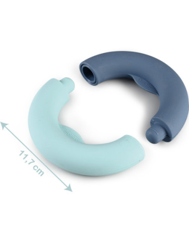 Smoby Little Krążki Edukacyjne Układanka Kółka dla Dzieci 12 elementów