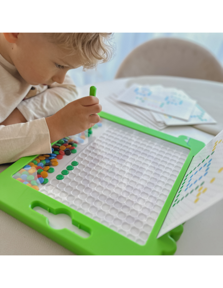 WOOPIE Tablica Magnetyczna dla Dzieci Montessori MagPad Dinozaur