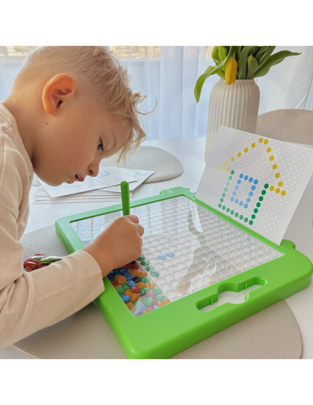 WOOPIE Tablica Magnetyczna dla Dzieci Montessori MagPad Dinozaur