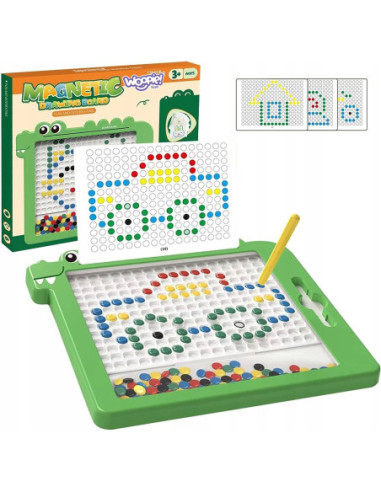 WOOPIE Tablica Magnetyczna dla Dzieci Montessori MagPad Dinozaur