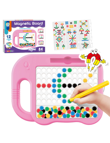 WOOPIE Tablica Magnetyczna dla Dzieci Montessori MagPad Słonik