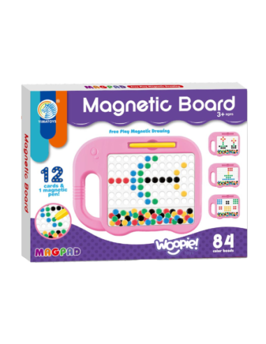 WOOPIE Tablica Magnetyczna dla Dzieci Montessori MagPad Słonik