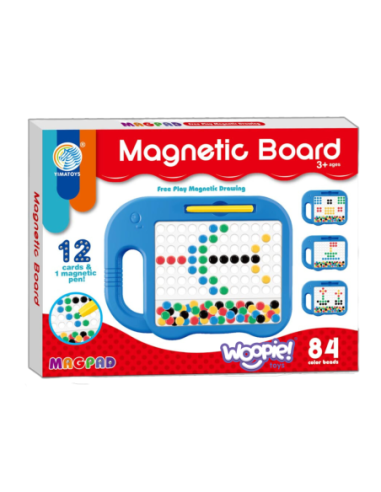 WOOPIE Tablica Magnetyczna dla Dzieci Montessori MagPad Słonik