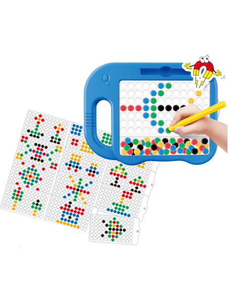 WOOPIE Tablica Magnetyczna dla Dzieci Montessori MagPad Słonik