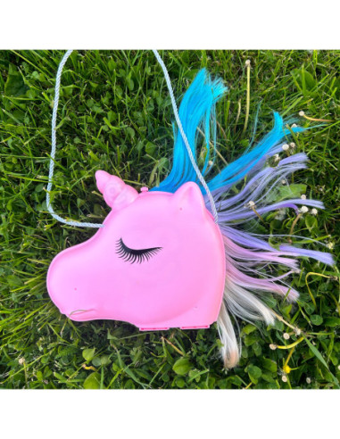 WOOPIE Toaletka dla Dziewczynki 2w1 Salon Piękności w Torebce Jednorożec