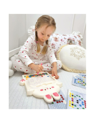 WOOPIE Tablica Magnetyczna dla Dzieci Montessori MagPad Królik