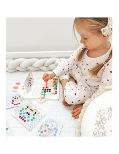 WOOPIE Tablica Magnetyczna dla Dzieci Montessori MagPad Królik