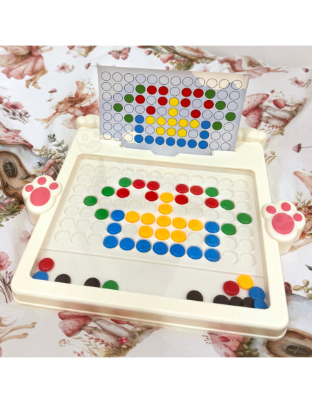 WOOPIE Tablica Magnetyczna dla Dzieci Montessori MagPad Królik