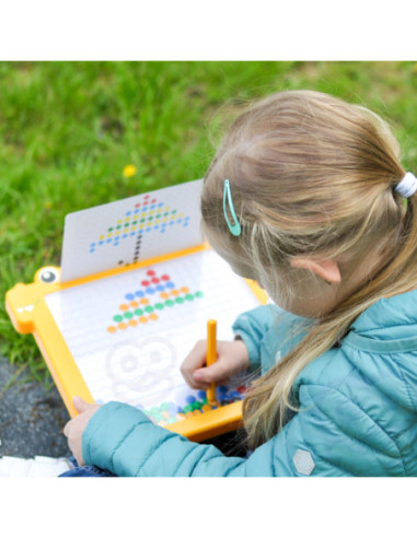 WOOPIE Tablica Magnetyczna dla Dzieci Montessori MagPad Dinozaur