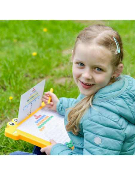 WOOPIE Tablica Magnetyczna dla Dzieci Montessori MagPad Dinozaur