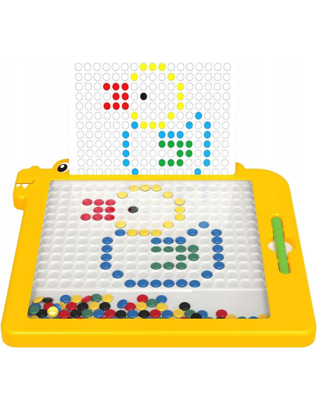 WOOPIE Tablica Magnetyczna dla Dzieci Montessori MagPad Dinozaur