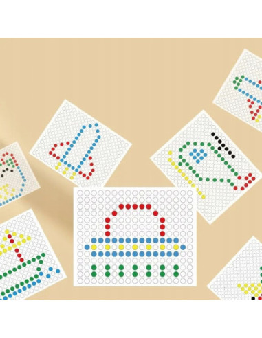 WOOPIE Tablica Magnetyczna dla Dzieci Montessori MagPad Dinozaur