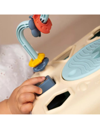 Smoby Little Sensoryczna Kostka Aktywności dla Dzieci Sorter Labirynt 13w1