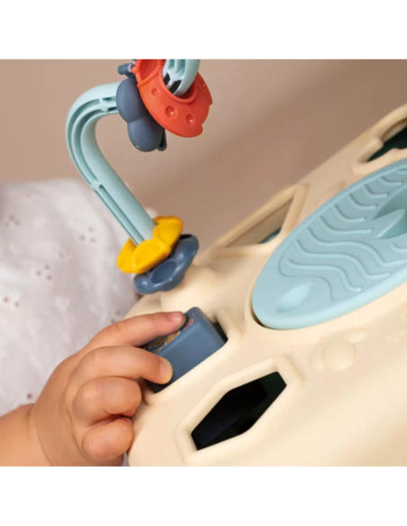 Smoby Little Sensoryczna Kostka Aktywności dla Dzieci Sorter Labirynt 13w1