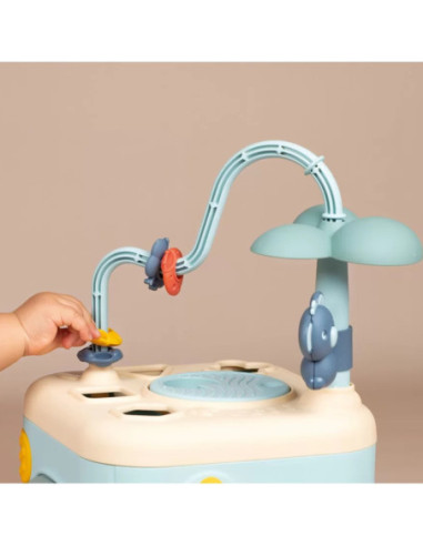 Smoby Little Sensoryczna Kostka Aktywności dla Dzieci Sorter Labirynt 13w1