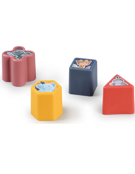 Smoby Little Sensoryczna Kostka Aktywności dla Dzieci Sorter Labirynt 13w1