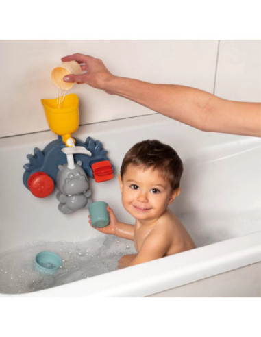 Smoby Little Zabawka Motoryczna dla Dzieci Hipopotam do Kąpieli