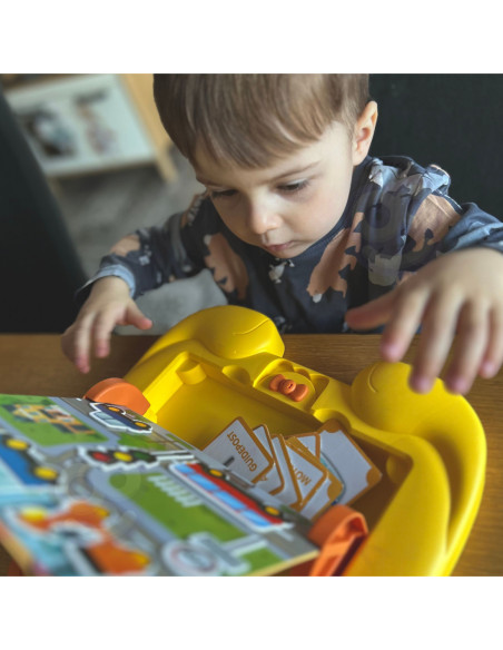 WOOPIE Tablica Magnetyczna Motyw Środki Transportu + Akcesoria