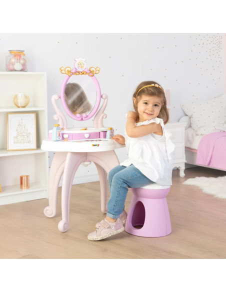 Smoby Disney Princess Toaletka 2w1 + 10 akcesoriów