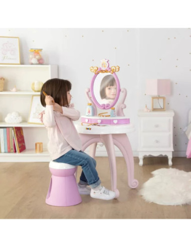 Smoby Disney Princess Toaletka 2w1 + 10 akcesoriów