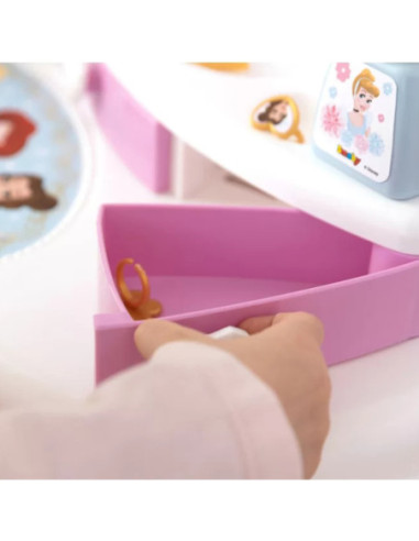 Smoby Disney Princess Toaletka 2w1 + 10 akcesoriów