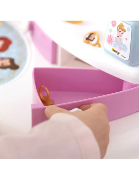 Smoby Disney Princess Toaletka 2w1 + 10 akcesoriów