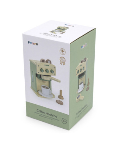VIGA PolarB Drewniany Ekspres do Kawy Zielony + Akcesoria