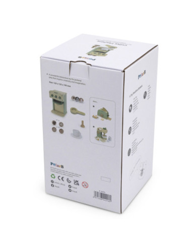 VIGA PolarB Drewniany Ekspres do Kawy Zielony + Akcesoria