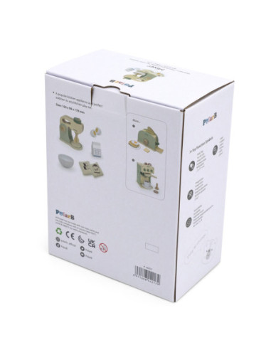 VIGA PolarB Drewniany Mikser Kuchenny Zielony + Akcesoria