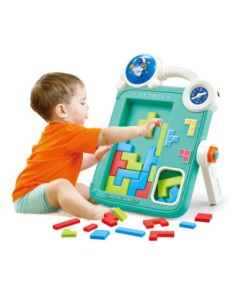 WOOPIE Dwustronna Tablica do Rysowania Gra Tetris 2w1 2