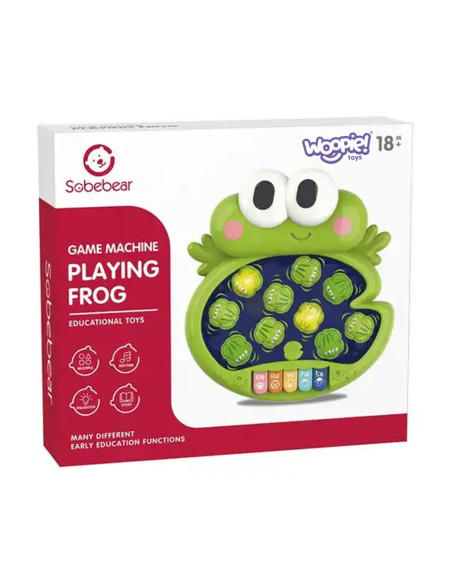 WOOPIE Zbijaj Żabki Zabawka Interaktywna dla Niemowląt