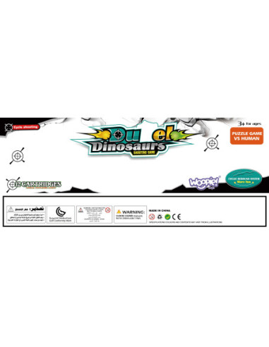 WOOPIE Bitwa Dinozaurów Gra Zręcznościowa Strzelanka