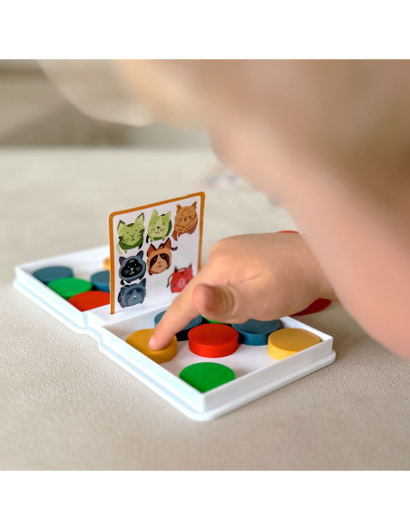 WOOPIE Gra Logiczna Układanka Wzorów PUCK PUZZLE 3+