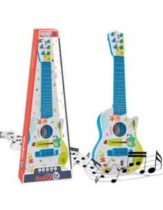 WOOPIE Acoustic Guitar for Kids Blue 55 cm