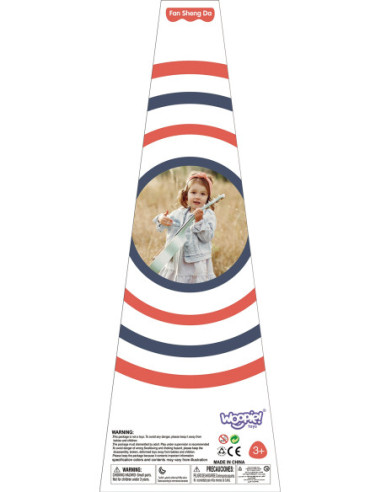 WOOPIE Gitara Aukustyczna dla Dzieci Niebieska 55 cm