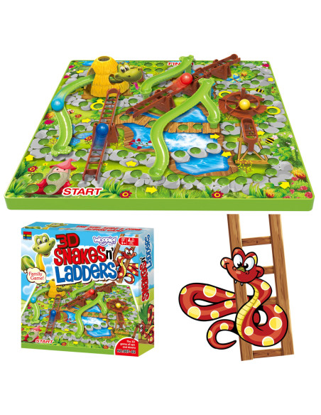 WOOPIE gra planszowa drabiny i węże