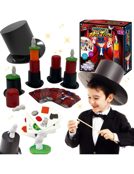 WOOPIE Gra sztuczki Magiczne z Kapeluszem Mały Magik 4+