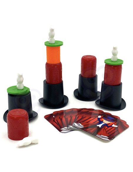 WOOPIE Gra sztuczki Magiczne z Kapeluszem Mały Magik 4+