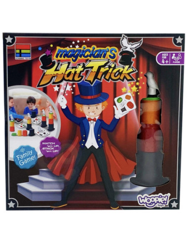 WOOPIE Gra sztuczki Magiczne z Kapeluszem Mały Magik 4+