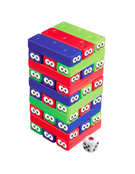 WOOPIE Układanka Chwiejąca Wieża Gra Zręcznościowa 4+