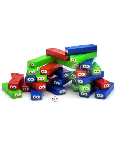 WOOPIE Układanka Chwiejąca Wieża Gra Zręcznościowa 4+