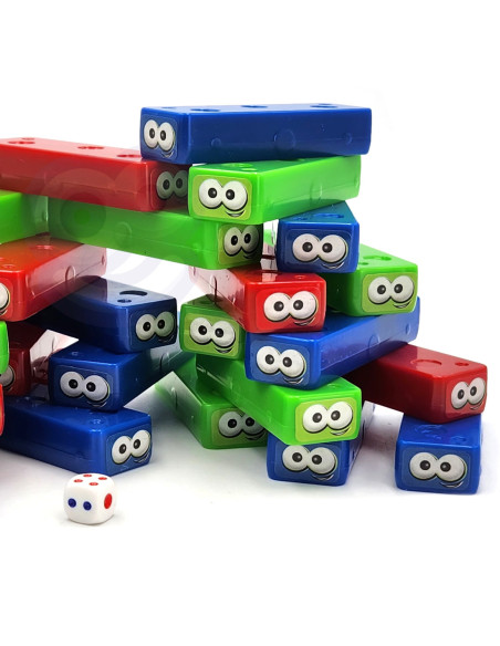 WOOPIE Układanka Chwiejąca Wieża Gra Zręcznościowa 4+