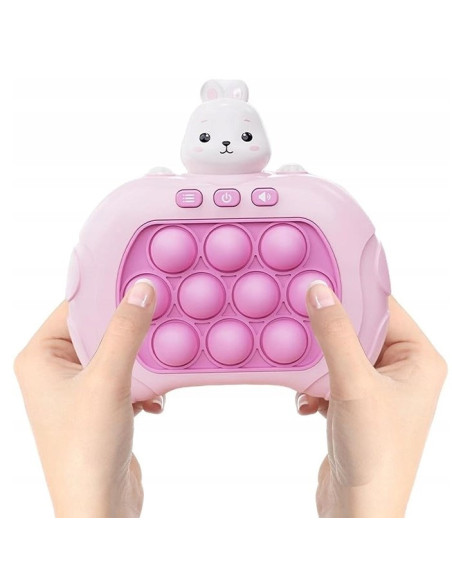 WOOPIE Gra POP IT Interaktywna Antystresowa Zręcznościowa Królik